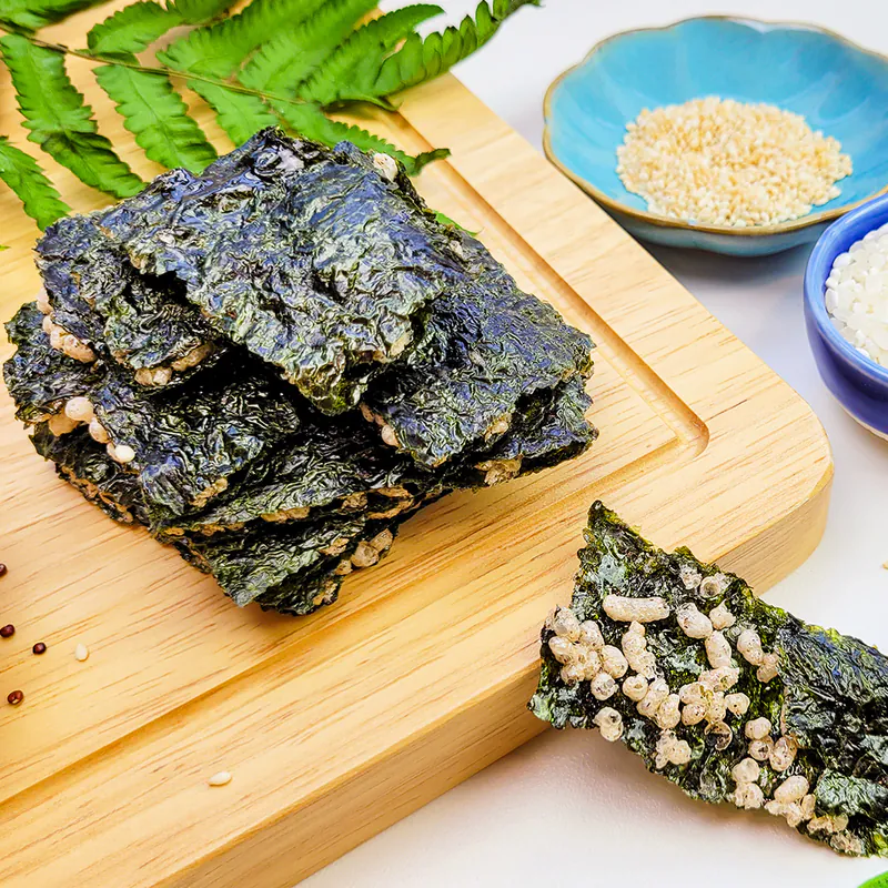 幸福米寶-海苔夾心脆脆 │ 紅藜系列 30g