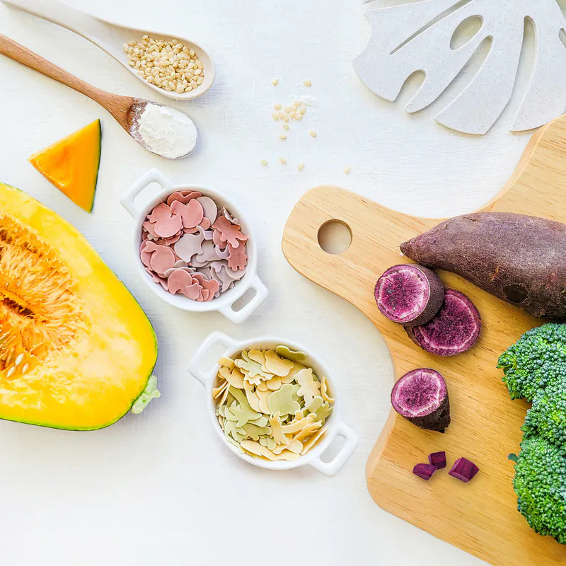 幸福米寶-鮮蔬片片麵 90g │ 寶寶麵‧造型麵