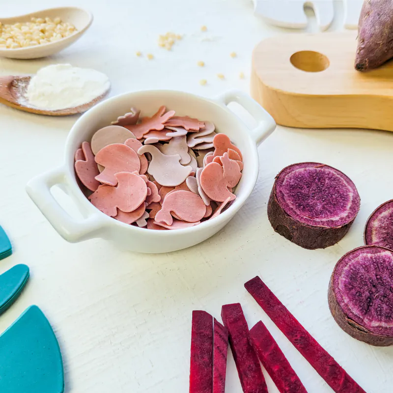 幸福米寶-鮮蔬片片麵 90g │ 寶寶麵‧造型麵 幸福米寶-鮮蔬片片麵 90g │ 寶寶麵‧造型麵