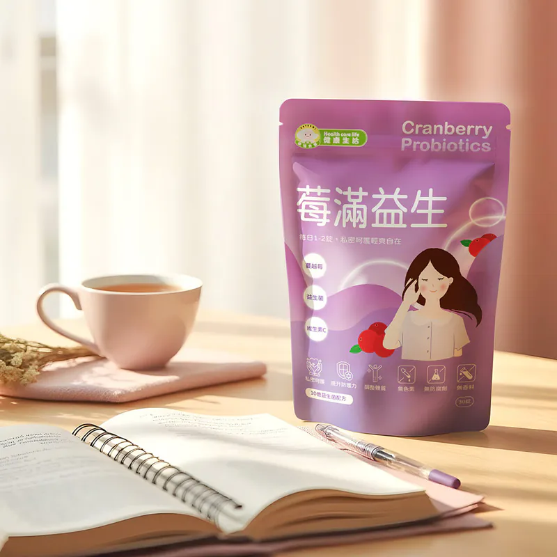 幸福米寶健康生活-莓滿益生 30錠/包【蔓越莓益生菌錠】│ 私密呵護‧維生素C