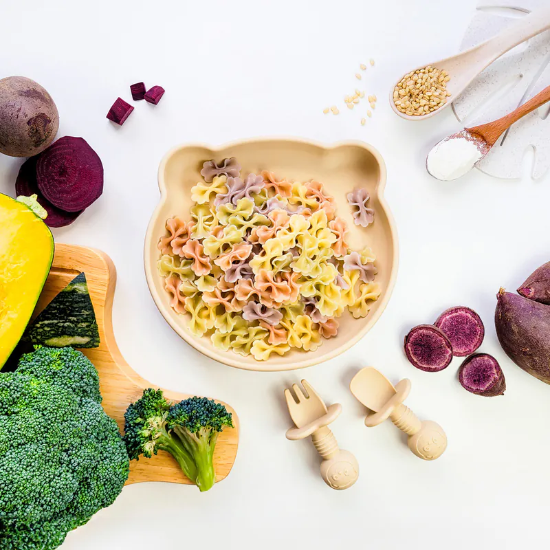 幸福米寶-鮮蔬蝴蝶麵 90g │ 寶寶麵‧造型麵